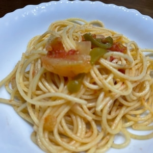 夏野菜パスタ